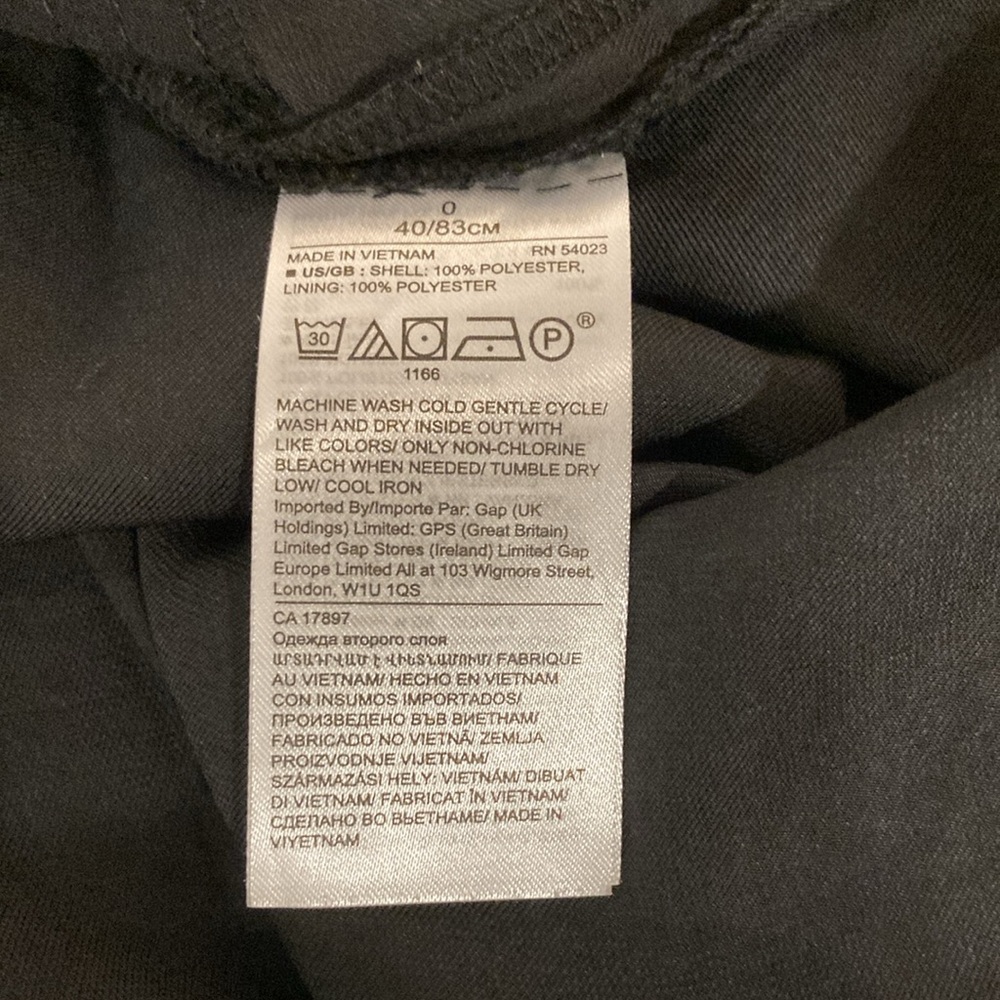 NWOT Banana republic black dress, size 0 - Picture 3 of 6